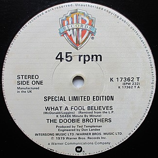 What A Fool Believes by The Doobie Brothers