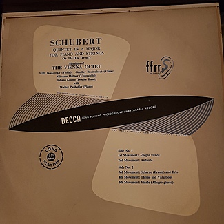 Schubert quintet in a major