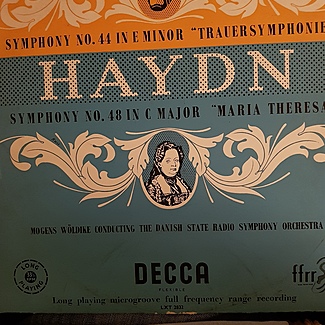 Haydn symphony no 48 in c major by Danish State Symphony Orchestra