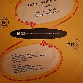 Light orchestral concert