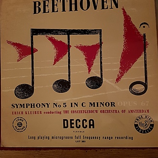 Beethoven symphony no 5 in c minor by Concertgebow Orchestra Of Amsterdam