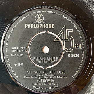 All You Need Is Love c/w Baby, You're A Rich Man