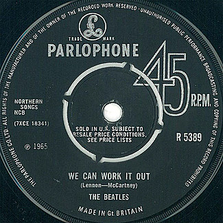 We Can Work It Out / Day Tripper