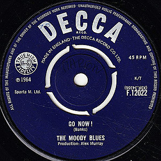 Go Now! / It's Easy Child by The Moody Blues