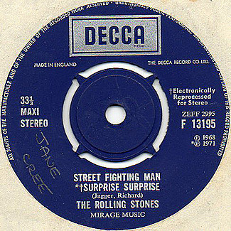 Street Fighting Man / Surprise Surprise / Everybody Needs Somebody To Love