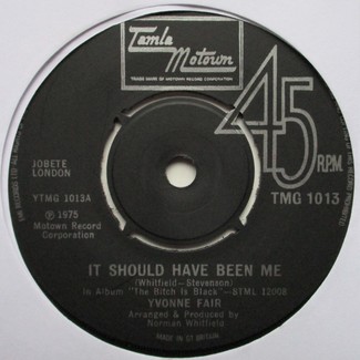 It Should Have Been Me by Yvonne Fair