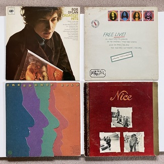 Job Lot - 4 Records - Nice Gear! Dylan, Free, Creedence, The Nice