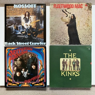 Job Lot - 4 Records - Nice Gear! Jefferson Airplane, Kossoff, Fleetwod Mac, The Kinks