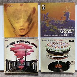 Job Lot - 4 Records - Nice Gear - Stones, Floyd, VU