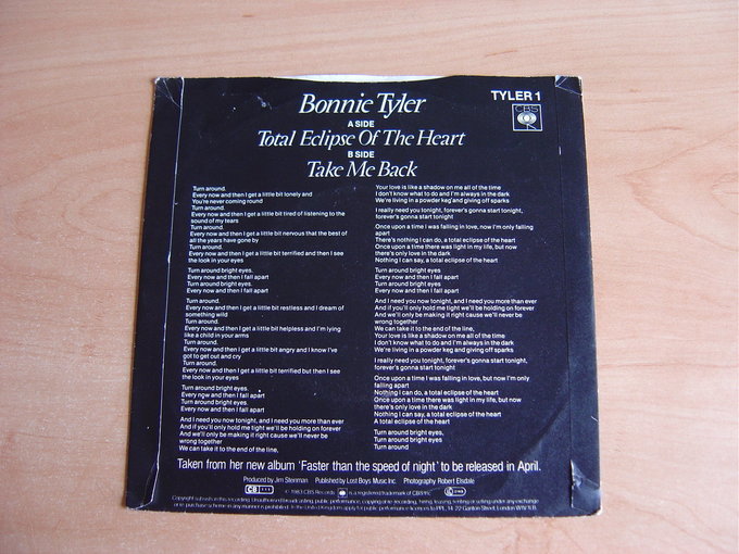 Total Eclipse Of The Heart