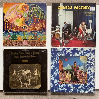 Job Lot - 4 Records - Nice Gear! - Incredible String Band, Creedence, CSN&Y, The Stones