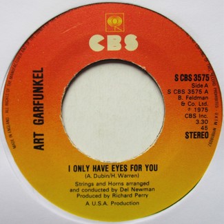 I Only Have Eyes For You by Art Garfunkel