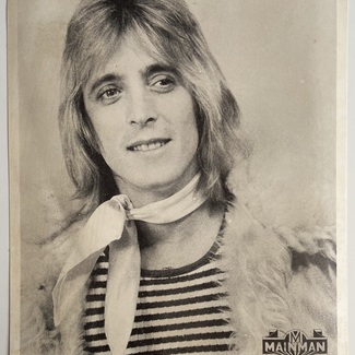 3 original 70s promo photos of Mick Ronson (Bowie guitarist)