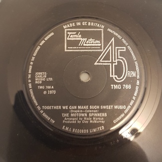 Together we can make such sweet music by The Motown Spinners