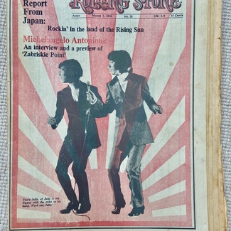 ROLLING STONE March 1st 1969 Led Zeppelin / Van Morrison / Stooges / Robert Crumb etc