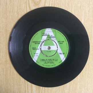 (I Know) I'm Losing You