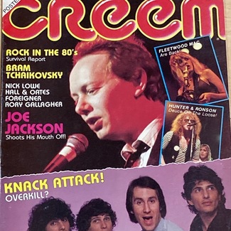 CREEM January 1980 (Vol. 11 # 8) JOE JACKSON The Knack Blondie The Police LED ZEPPELIN Ian Hunter MICK RONSON
