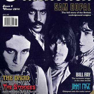 FLASHBACK MAGAZINE #6 Sam Gopal / Bill Fay / Aardvark / Stooges / Margo Guryan / Jimmy Page etc