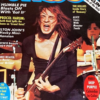 CIRCUS MAGAZINE - VOL. 7 #8 May 1974 HUMBLE PIE Procol Harum Elton John DEEP PURPLE