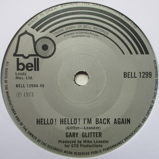 Hello! Hello! I'm Back Again by Gary Glitter
