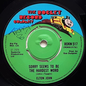 Sorry Seems To Be The Hardest Word