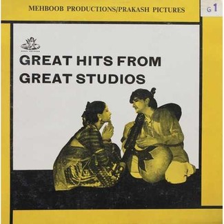 Great Hits From Great Studios - 3AEX 5020 - LP Record by Shankarrao Vyas