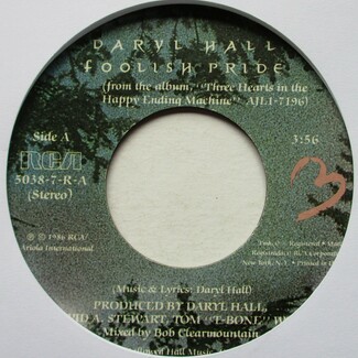 Foolish Pride by Daryl Hall