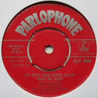 Itsy Bitsy Teenie Weenie Yellow Polka Dot Bikini by Paul Hanford