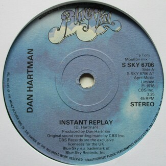 Instant Replay by Dan Hartman