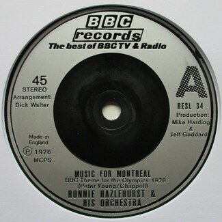 Music For Montreal by Ronnie Hazlehurst And His Orchestra