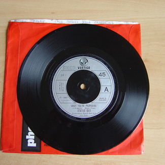 What You're Proposing by Status Quo