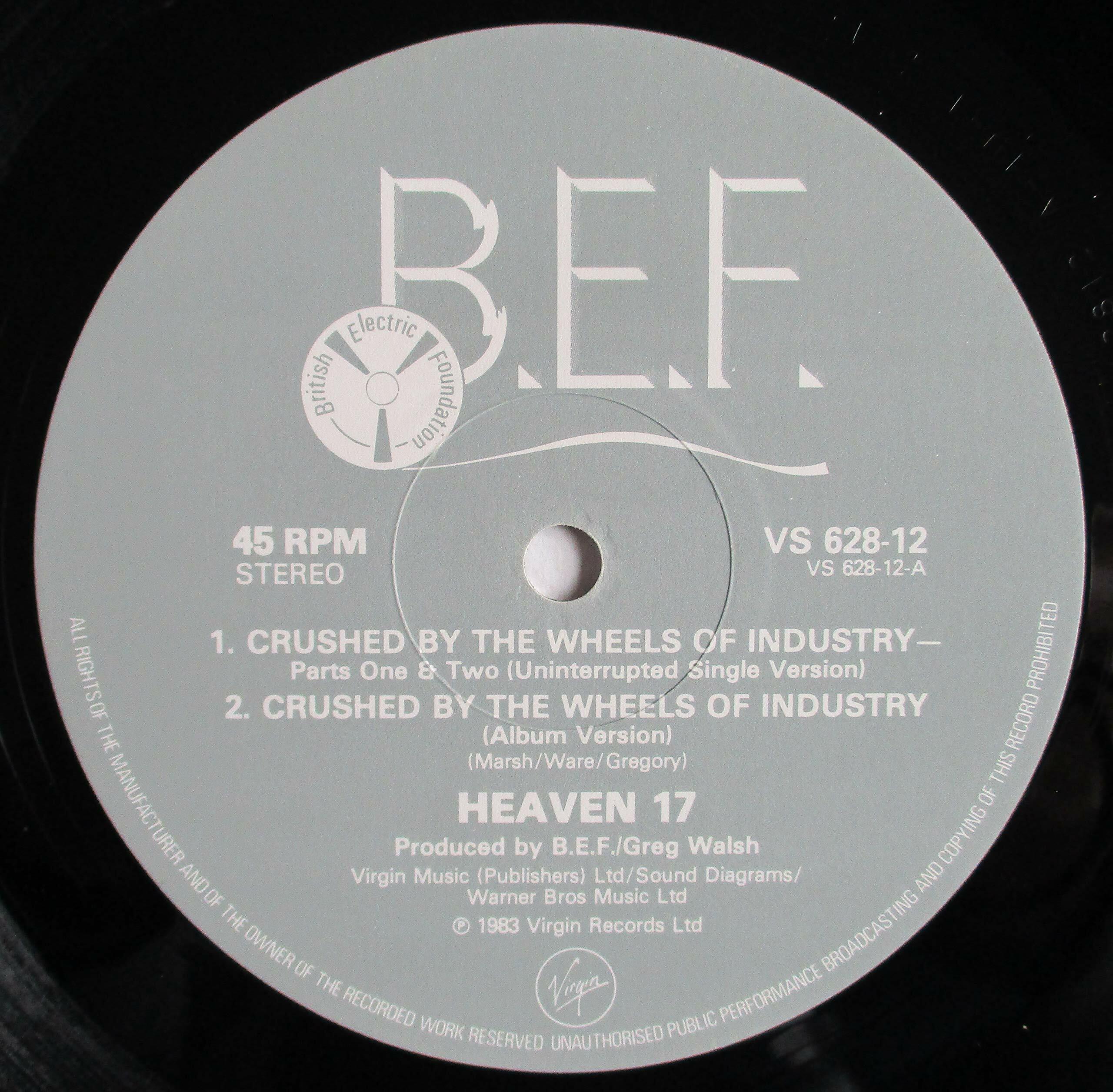 Crushed By The Wheels Of Industry (Part I & II) for sale elvinyl Crushed By The Wheels Of Industry (Part I & II) for sale elvinyl