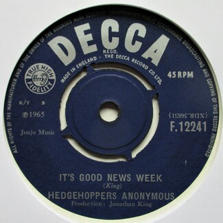 It's Good News Week by Hedgehoppers Anonymous