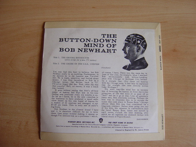 The Button-Down Mind Of Bob Newhart