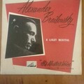 Alexander Brailowsky A Liszt recital
