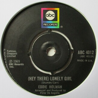 (Hey There) Lonely Girl by Eddie Holman