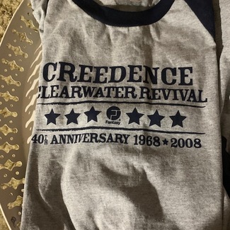 Creedence Clearwater Revival 40th anniversary t-shirt