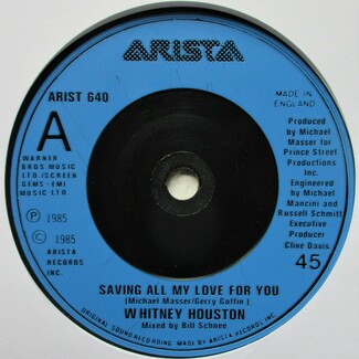 Saving All My Love For You by Whitney Houston