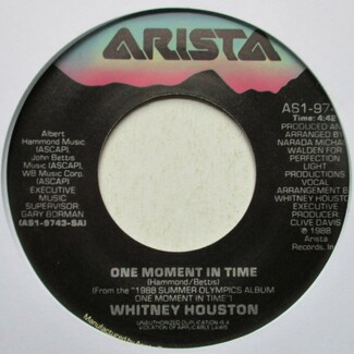 One Moment In Time by Whitney Houston