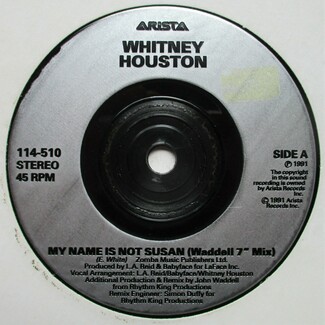 My Name Is Not Susan by Whitney Houston