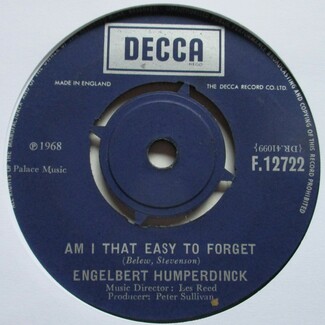 Am I That Easy To Forget by Engelbert Humperdinck