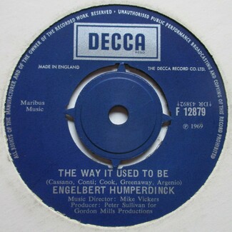 The Way It Used To Be by Engelbert Humperdinck