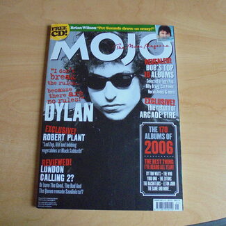 Mojo Magazine. No.158 January 2007 with CD.