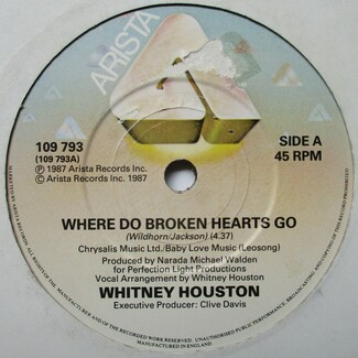 Where Do Broken Hearts Go by Whitney Houston