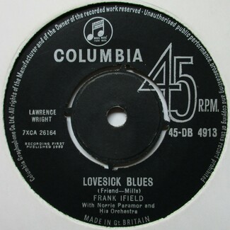 Lovesick Blues by Frank Ifield