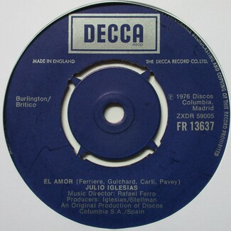 El Amor by Julio Iglesias