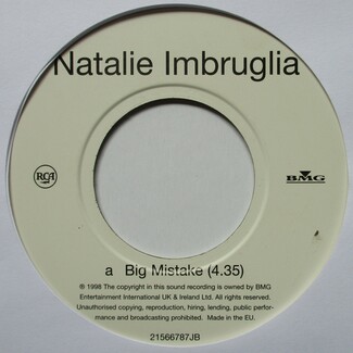 Big Mistake / Something Better by Natalie Imbruglia