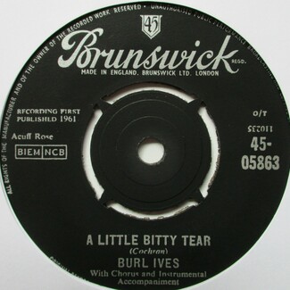 A Little Bitty Tear / Shanghied by Burl Ives