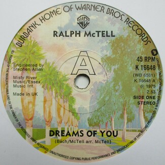 Dreams Of You / Sweet Forgiveness by Ralph McTell