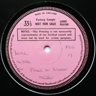 Focus On Werner Muller by Werner Müller